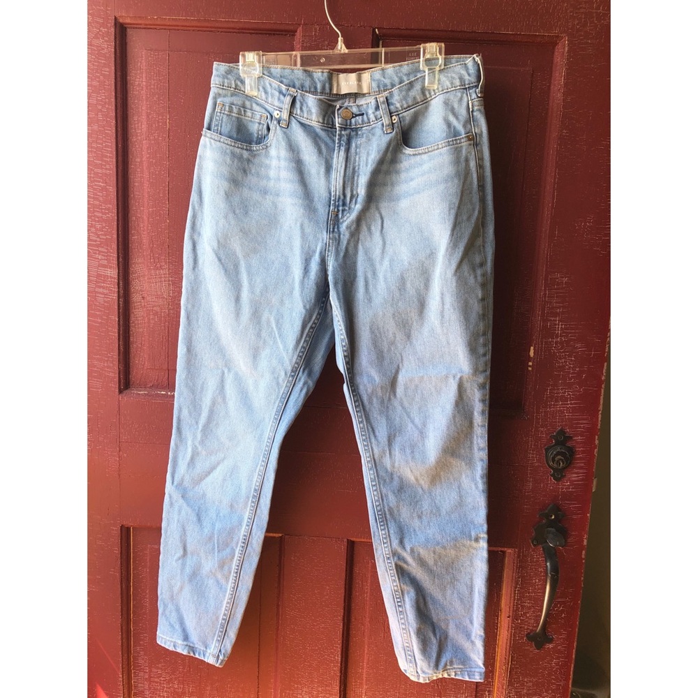 Everlane light wash ankle jeans